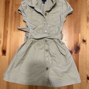 Stylish Tan Kids Dress